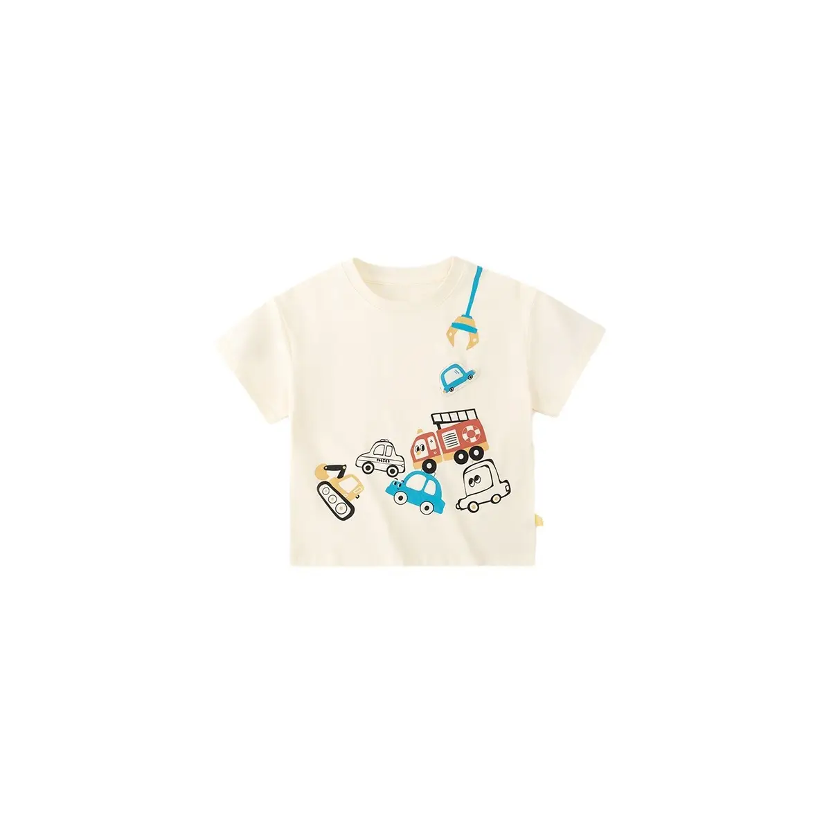 Dudu Boy's Cotton T-Shirt Summer New Kids Short Sleeve