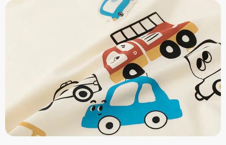 Dudu Boy's Cotton T-Shirt Summer New Kids Short Sleeve — feature 17