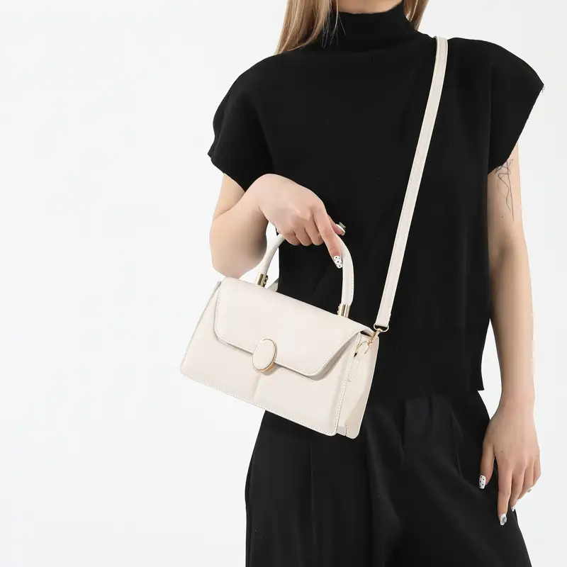 Green Square Shoulder Bag for Women 2024 - Image 10