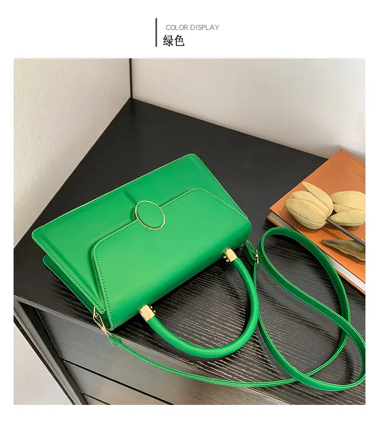 Green Square Shoulder Bag for Women 2024 — feature 25