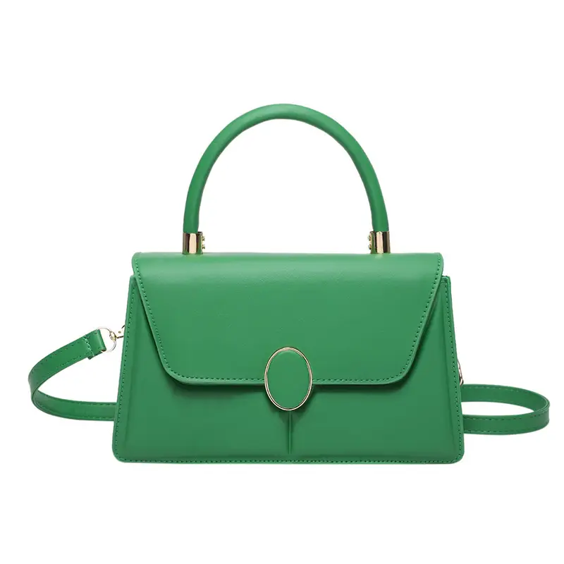Green Square Shoulder Bag for Women 2024 - Image 3