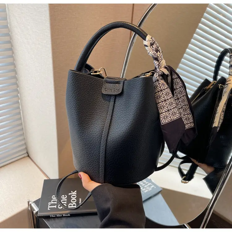 Women's Cream Textured Shoulder Crossbody Bag 2026 — feature 31