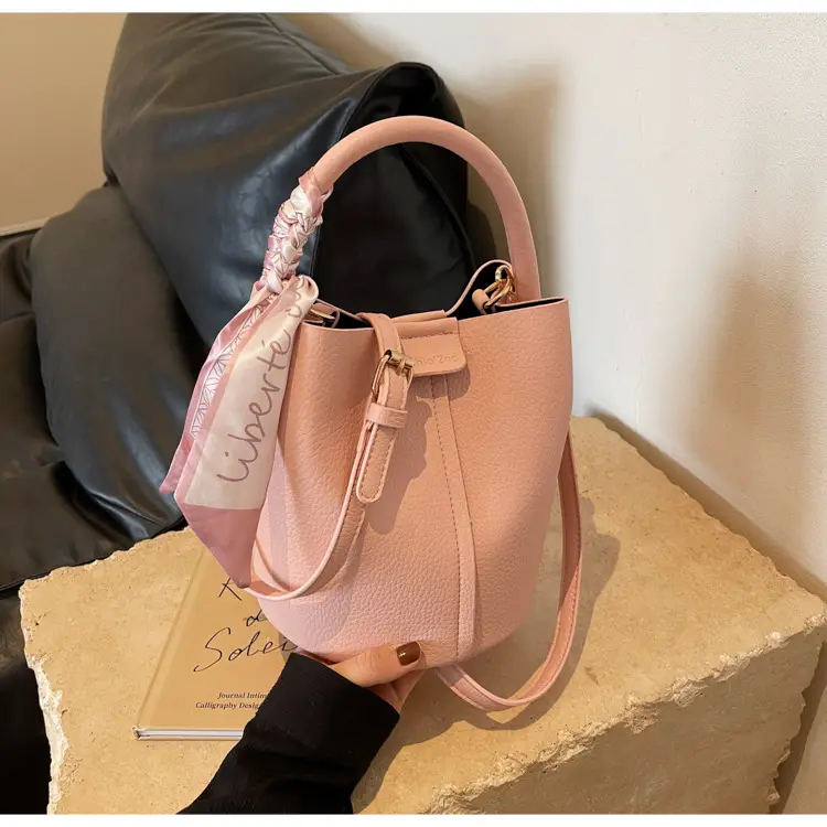 Women's Cream Textured Shoulder Crossbody Bag 2026 — feature 39