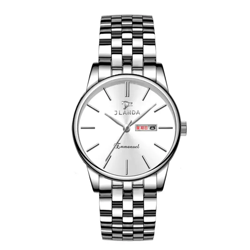 Gold Business Men's Quartz Watch with Live Display - Image 11