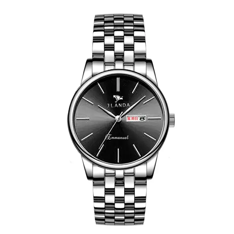 Gold Business Men's Quartz Watch with Live Display - Image 12