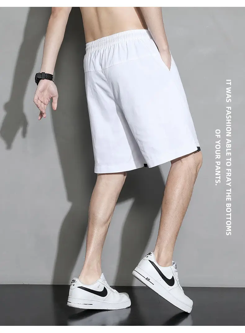 Camel Pure Cotton Summer Shorts Men Plus Large — feature 14