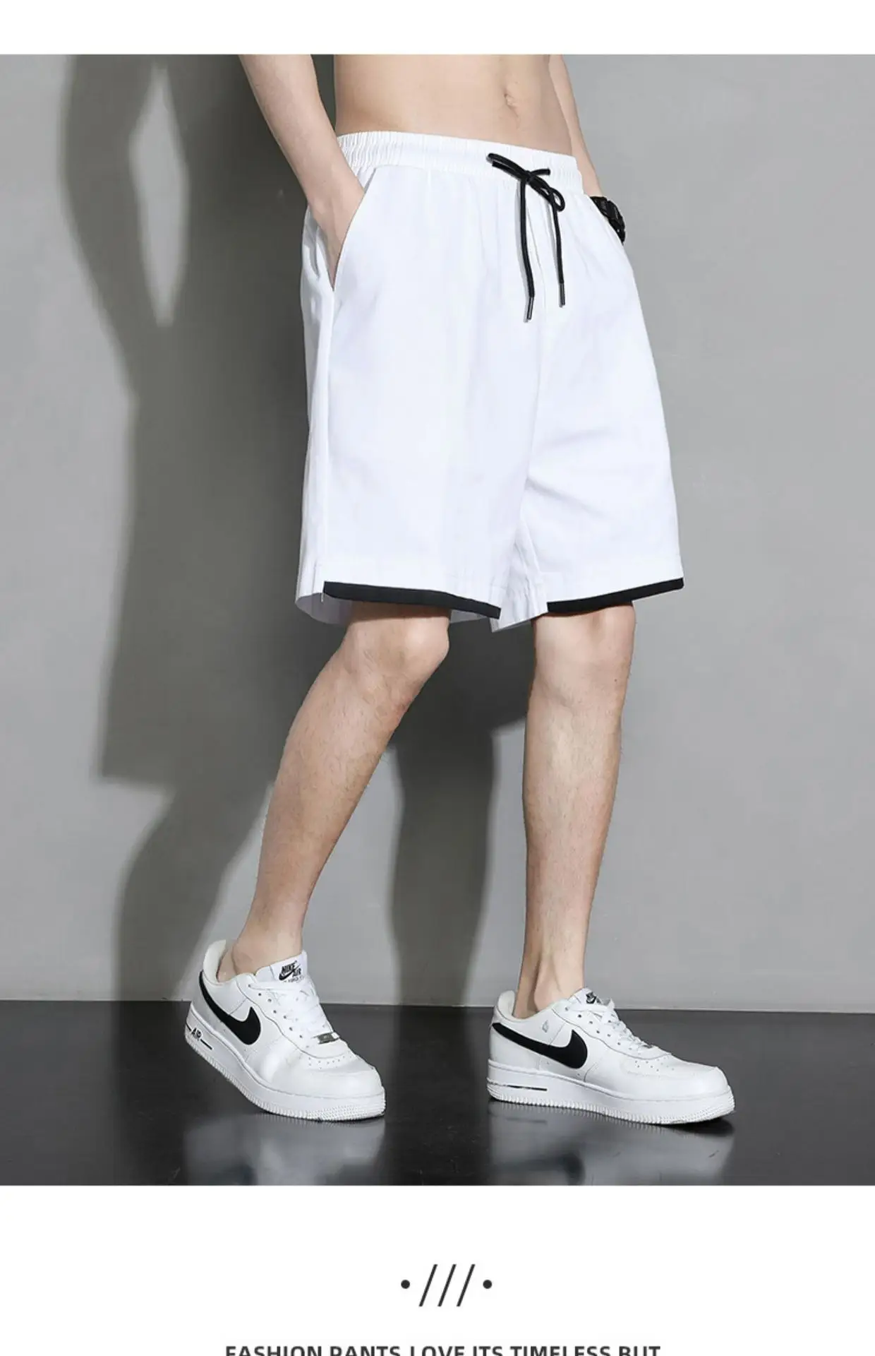 Camel Pure Cotton Summer Shorts Men Plus Large — feature 17