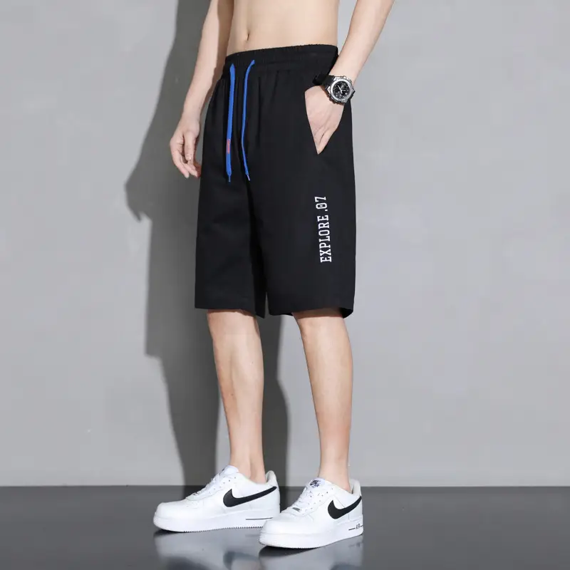 Camel Pure Cotton Summer Shorts Men Plus Large - Image 4