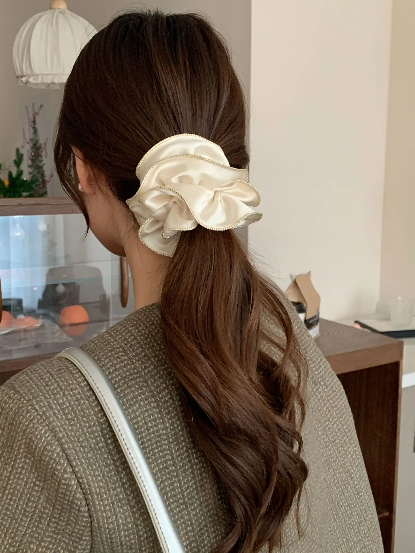 Elegant Satin Hair Ring for Women — feature 10