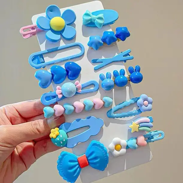 Children's Colorful Hair Pins Clip Set for Girls - Image 5