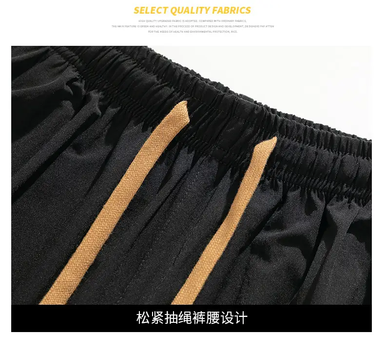 Men Wide Leg Grey Trousers Spring Autumn — feature 9