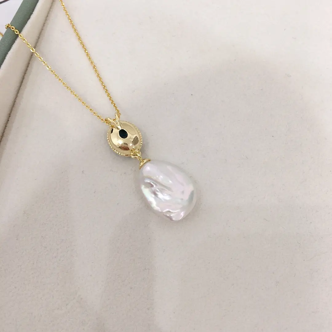 Turquoise Pearl Pendant Necklace for Women — feature 11