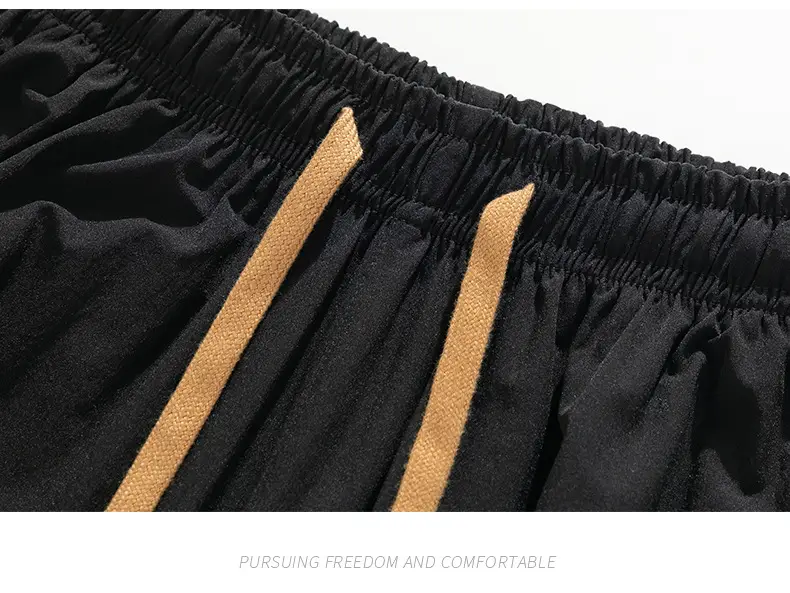 Men's Grey Jogger Pants Wide Leg Loose Fit Spring Autumn — feature 23