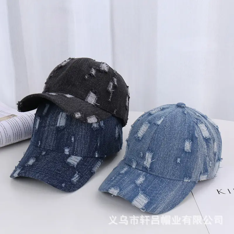 Men's Black Hole Cap All Season Casual Sun Hat - Image 6