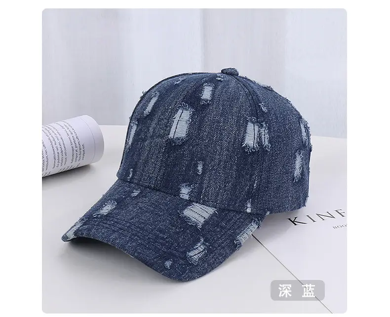 Men's Black Hole Cap All Season Casual Sun Hat — feature 22