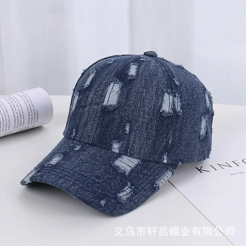 Men's Black Hole Cap All Season Casual Sun Hat - Image 2