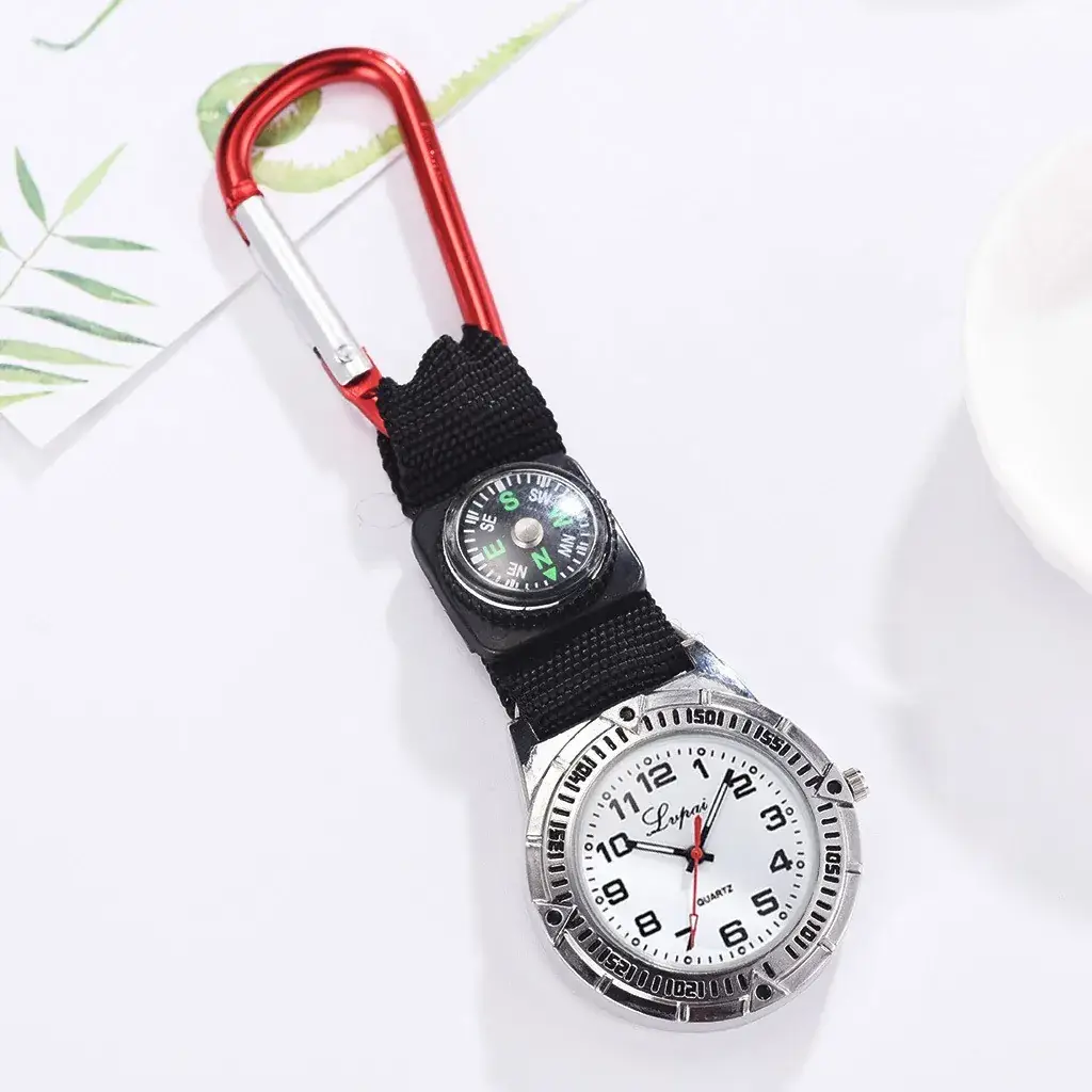 Stylish Nurse Watch with Carabiner Clip for Women - Image 8