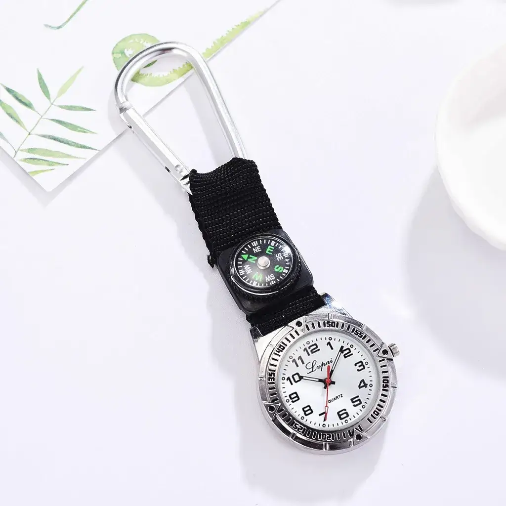 Stylish Nurse Watch with Carabiner Clip for Women - Image 10