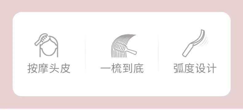 18MM Long Hair Straightener Comb for Men — feature 3