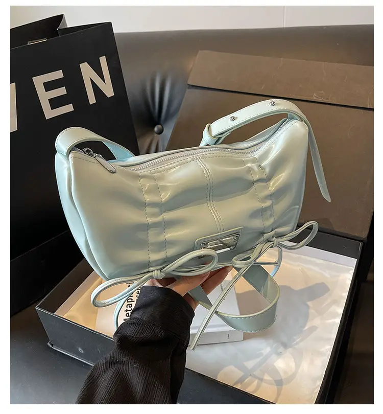 Light Blue Shoulder Crossbody Bag Women 2024 New — feature 1