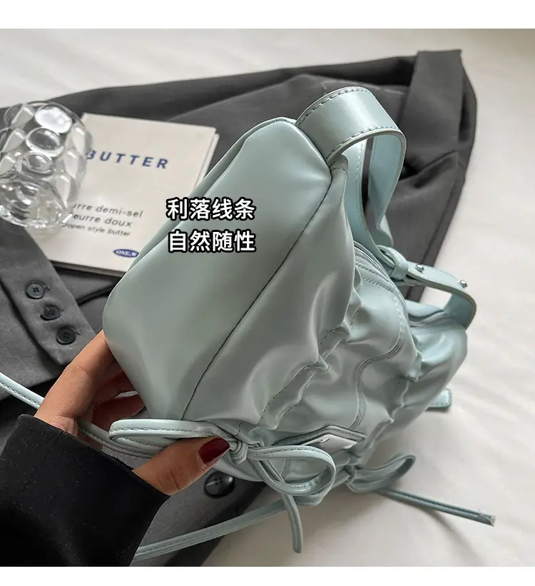 Light Blue Shoulder Crossbody Bag Women 2024 New — feature 5