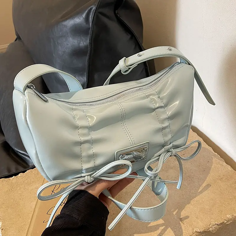 Light Blue Shoulder Crossbody Bag Women 2024 New - Image 4