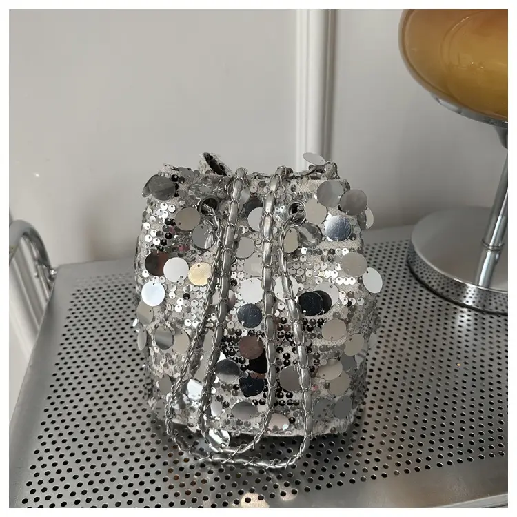 Korean Style Sequin Shoulder Bag Large Capacity — feature 21
