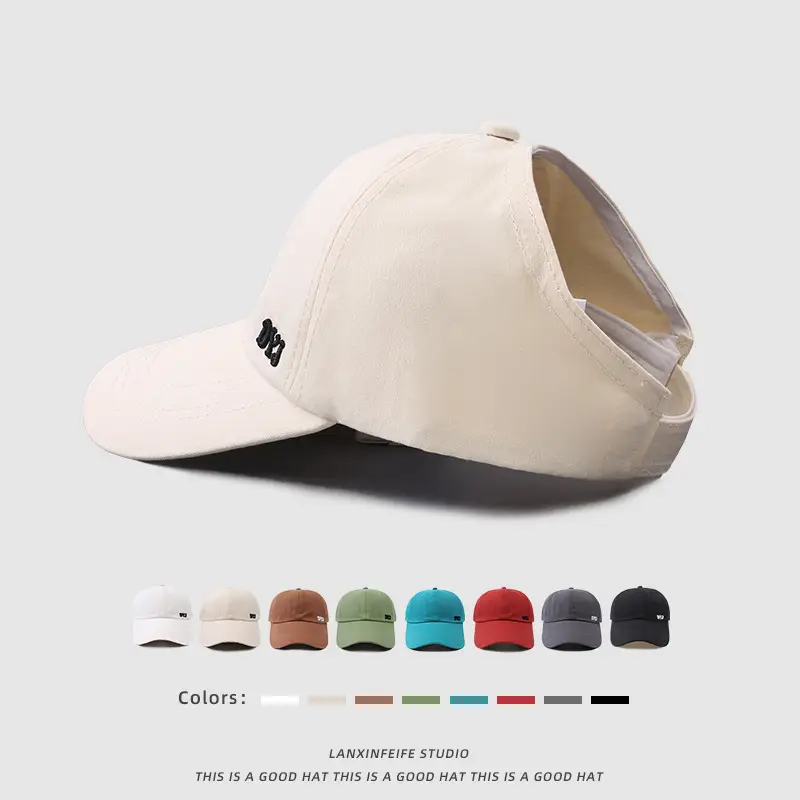 Women's White Baseball Cap with Adjustable Strap - Image 11