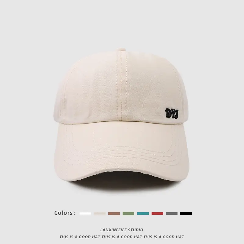 Women's White Baseball Cap with Adjustable Strap - Image 2