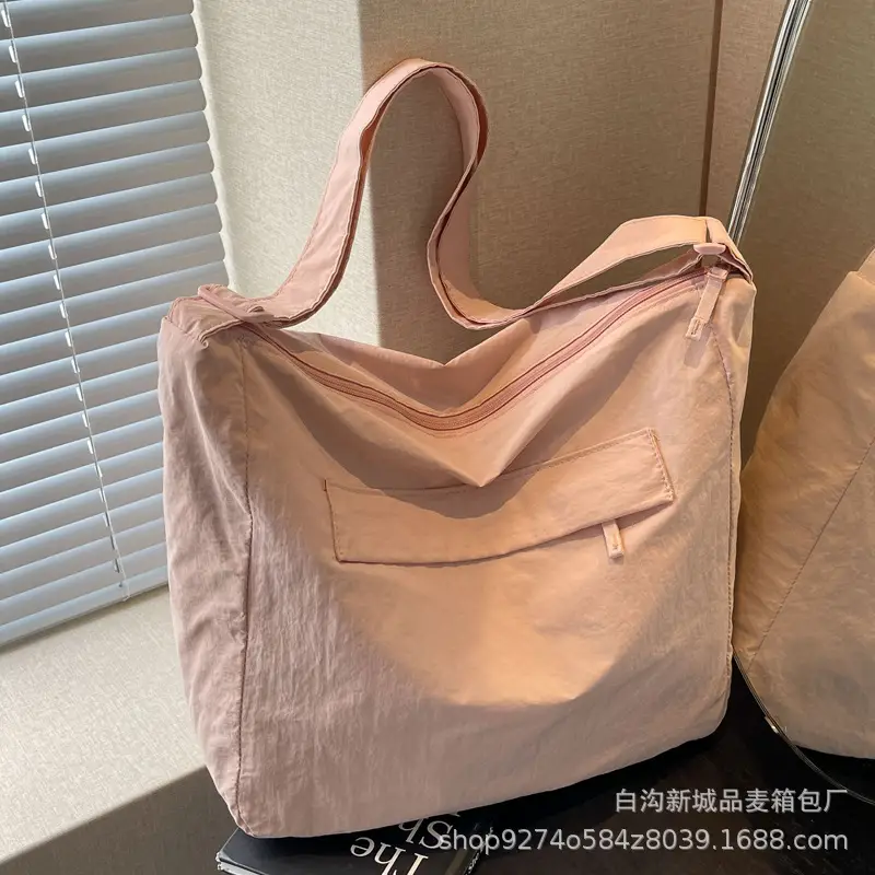 Purple Canvas Shoulder Bag for College Women 2026 - Image 9
