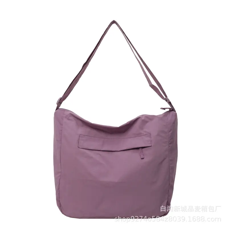 Purple Canvas Shoulder Bag for College Women 2026 - Image 10