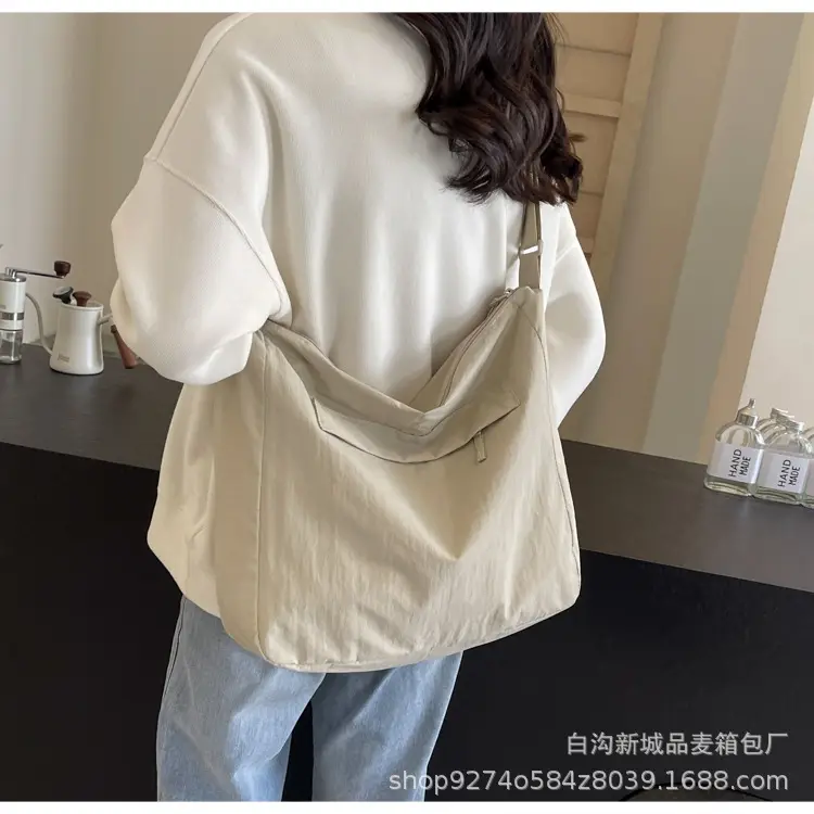 Purple Canvas Shoulder Bag for College Women 2026 — feature 18