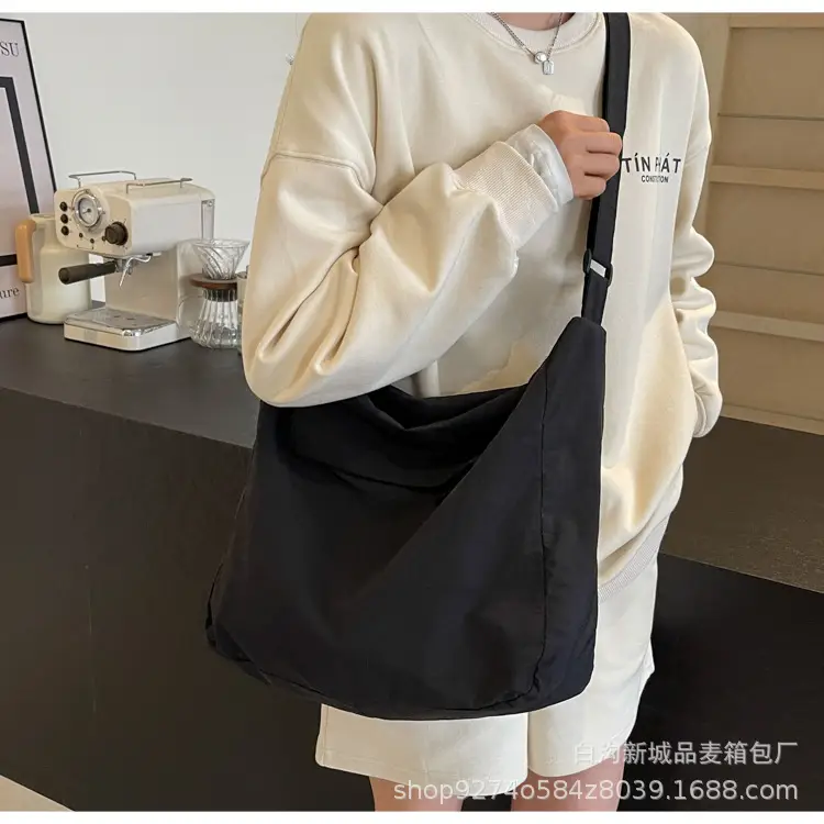 Purple Canvas Shoulder Bag for College Women 2026 — feature 21