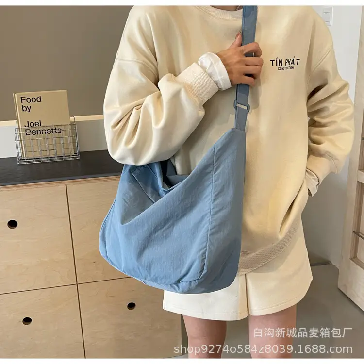 Purple Canvas Shoulder Bag for College Women 2026 — feature 26
