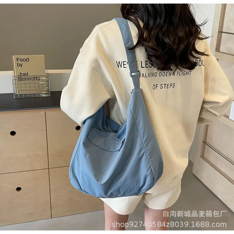 Purple Canvas Shoulder Bag for College Women 2026 — feature 29