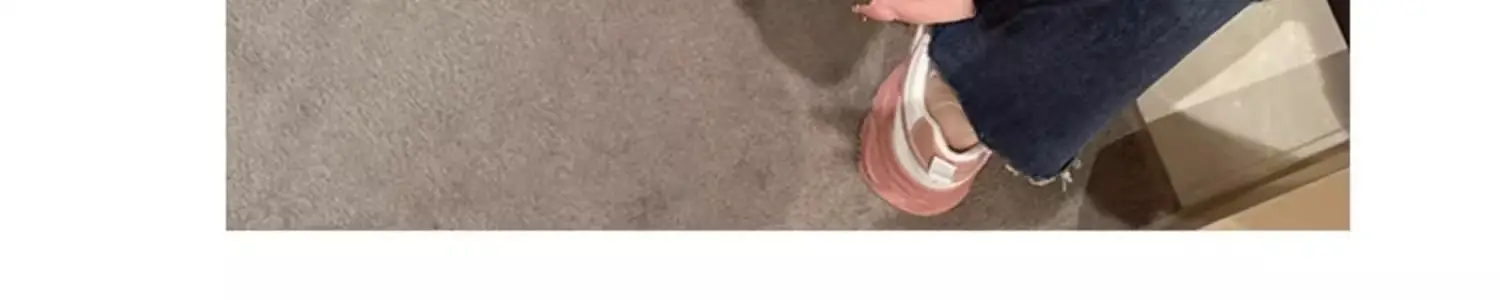 Women Pink White Thick Casual Shoes 2025 — feature 3