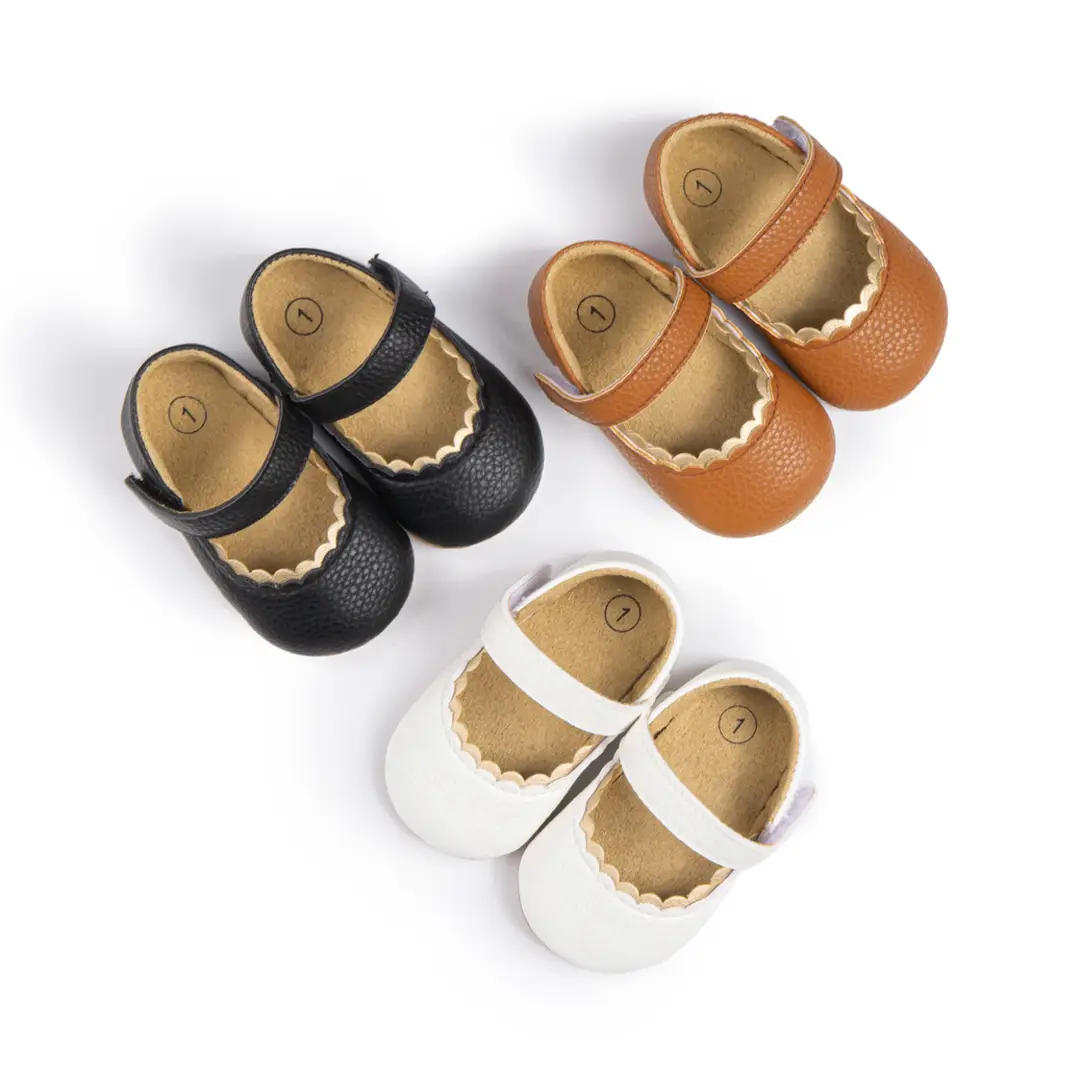 Foreign trade new baby shoes classic style rubber sole non-slip hook and loop baby shoes toddler shoes baby shoes