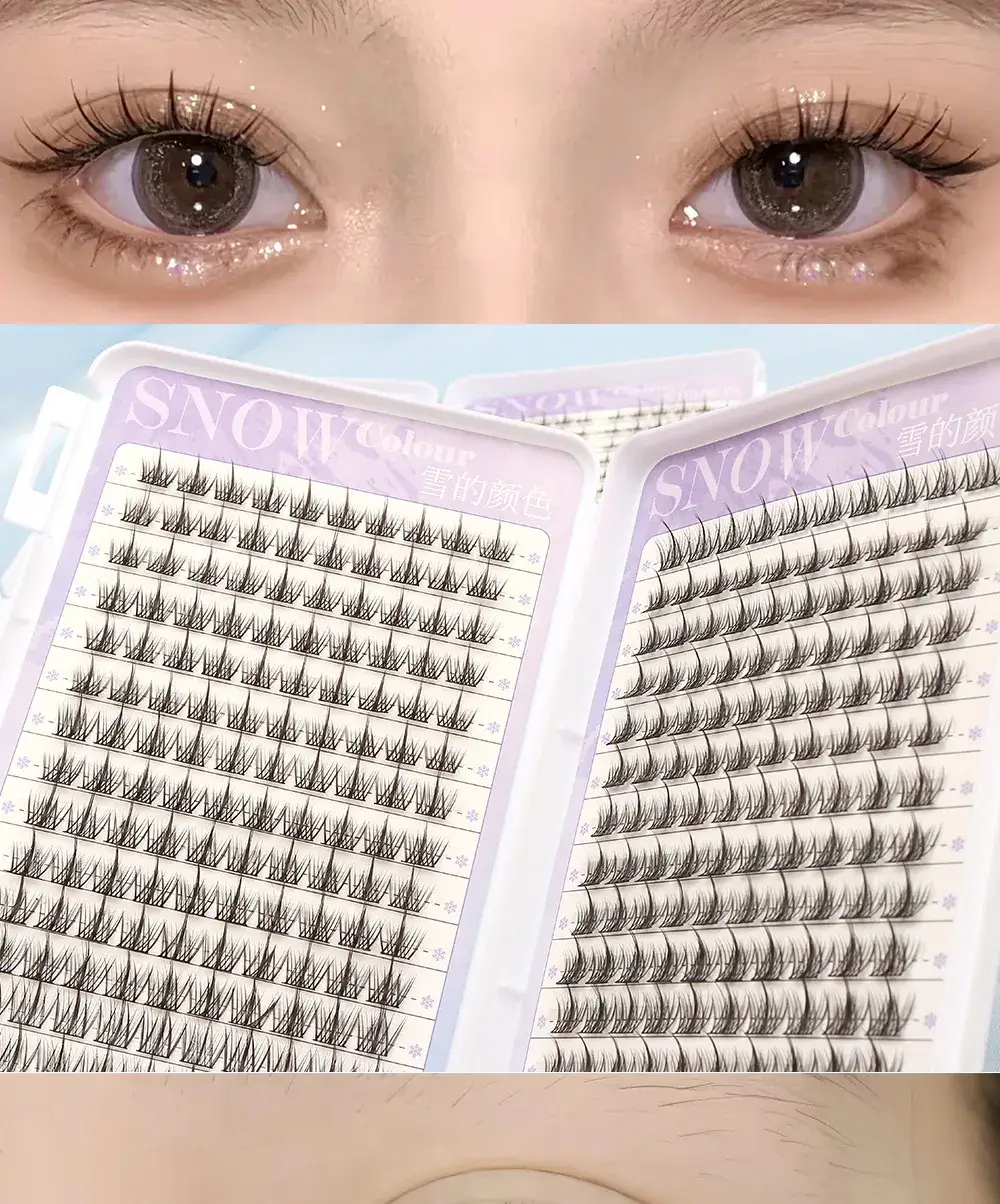 Lazy Trilogy Sunflower False Eyelash Natural Thick Blend — feature 13