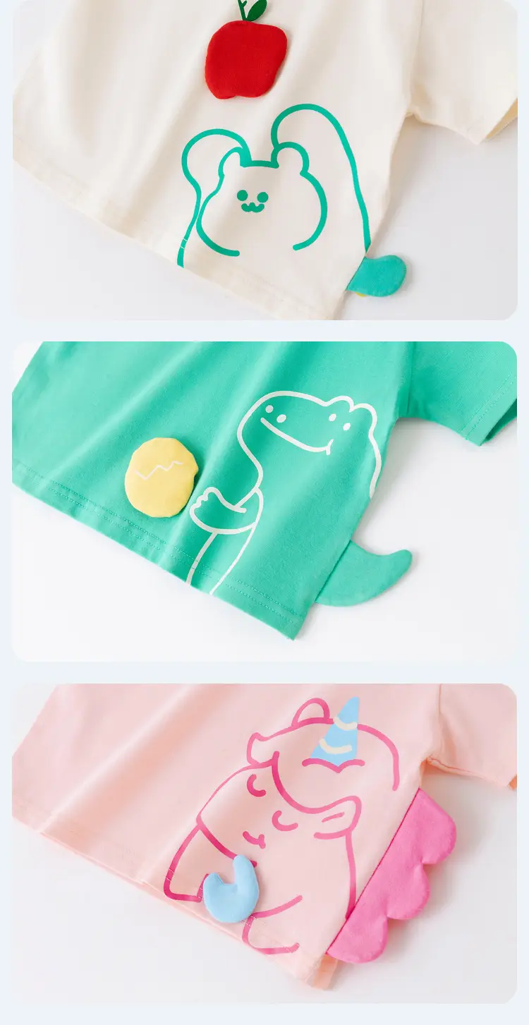 Dudu Baby T-shirt Yellow Duck Print Kids Wear — feature 27