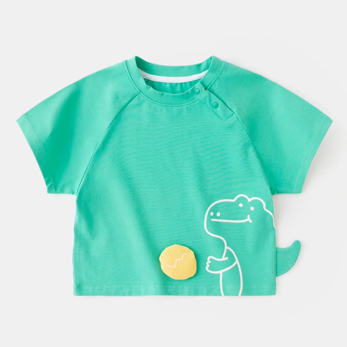 Dudu Baby T-shirt Yellow Duck Print Kids Wear - Image 2