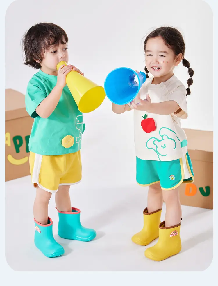 Baby Doodle T-Shirt White Short Sleeve Summer Boys Girls — feature 19