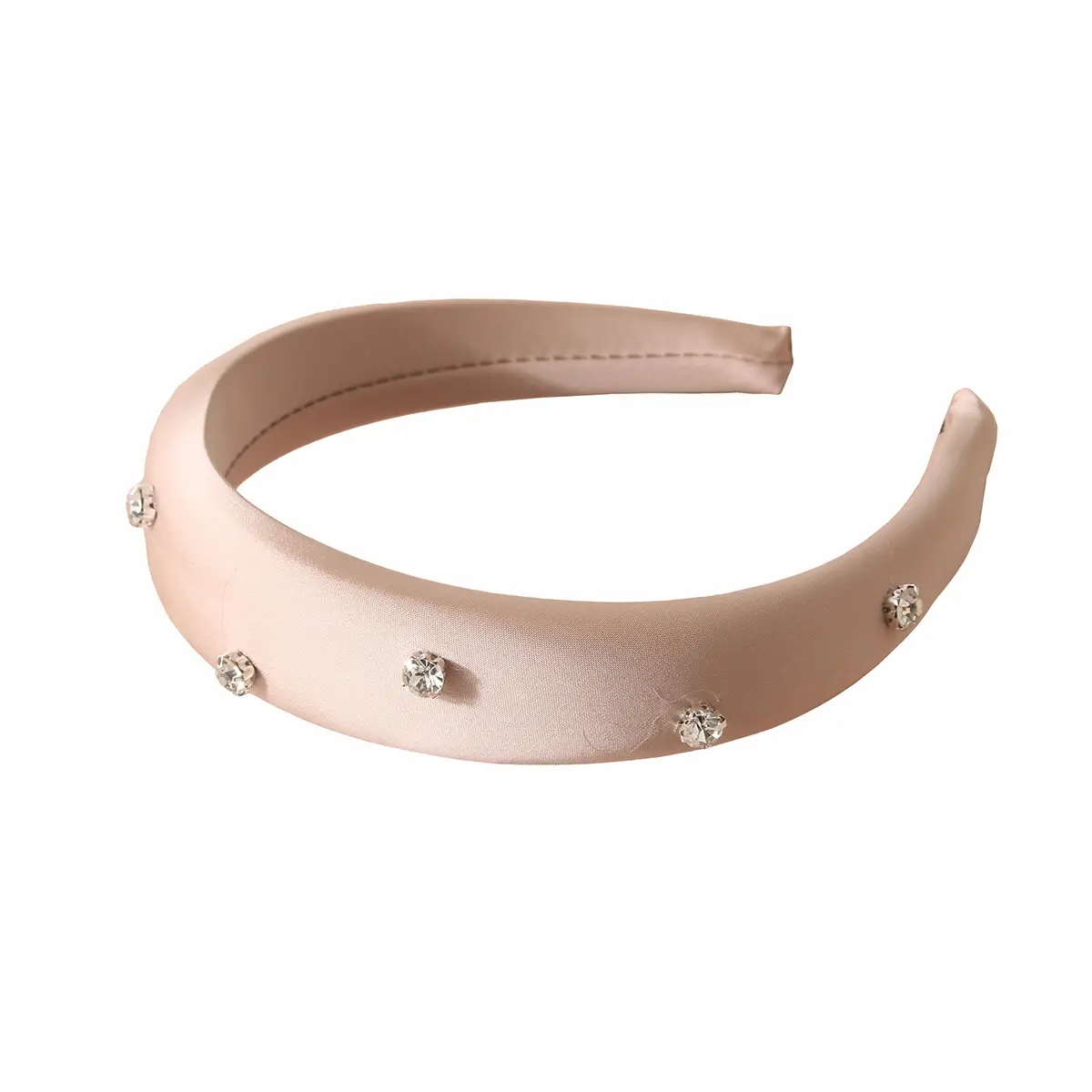 Korean Spring & Summer Hair Band with Rhinestones - Image 2