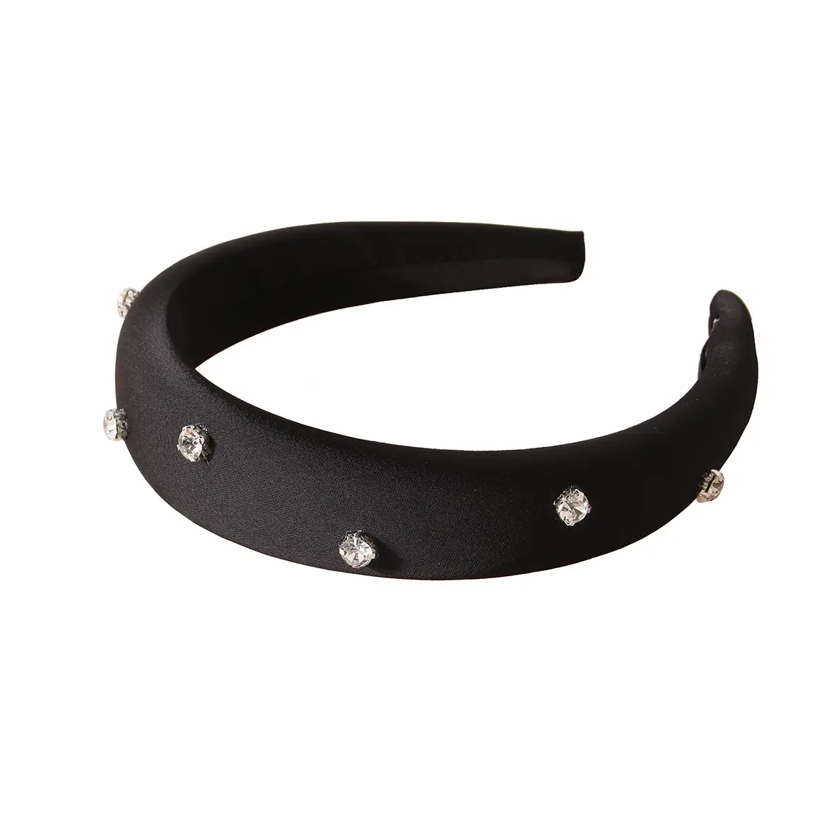 Korean Spring & Summer Hair Band with Rhinestones - Image 3