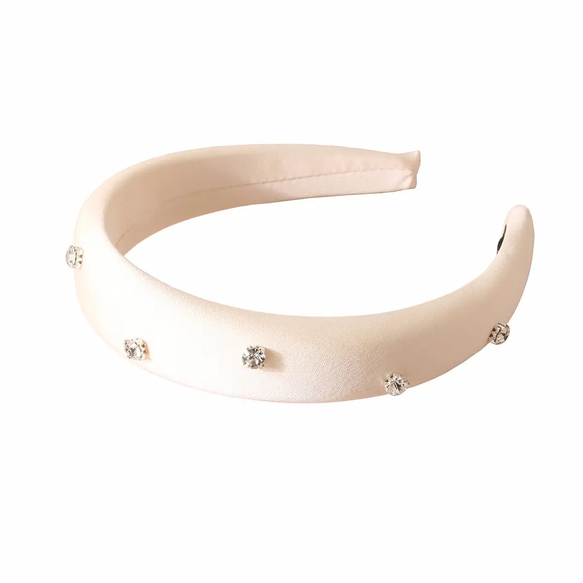 Korean Spring & Summer Hair Band with Rhinestones - Image 4