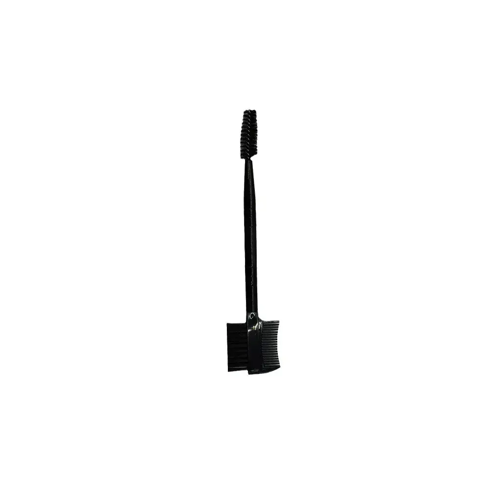 Short Handle Eyebrow Brush with Eyelash Roll & Brush - Image 5