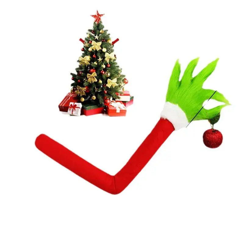 Christmas Hair Monster Arm Pendant Green Decoration - Image 5