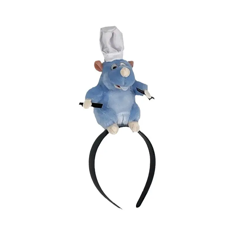 Cute Missing Teeth Cotton Hair Doll with Hairband - Image 9