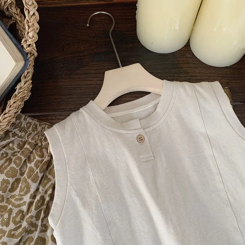 Boys Vest Sleeveless T-Shirt 2024 Summer New Korean Style — feature 6