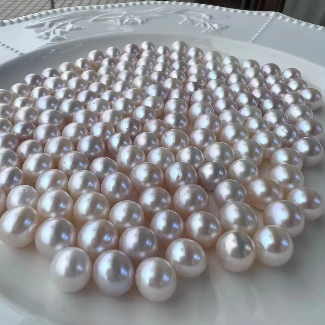Freshwater Pearl Beads 8-9mm Loose Jewelry - Image 3