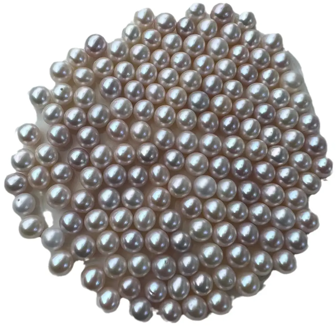 Freshwater Pearl Beads 8-9mm Loose Jewelry - Image 5